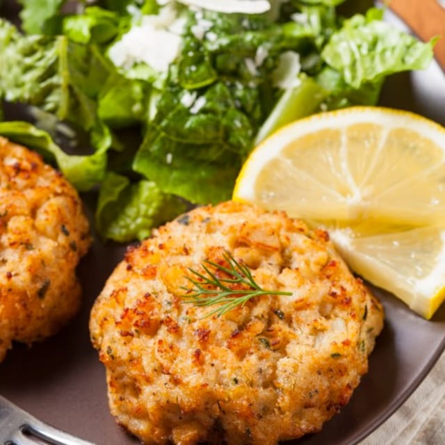 Crab Cakes.