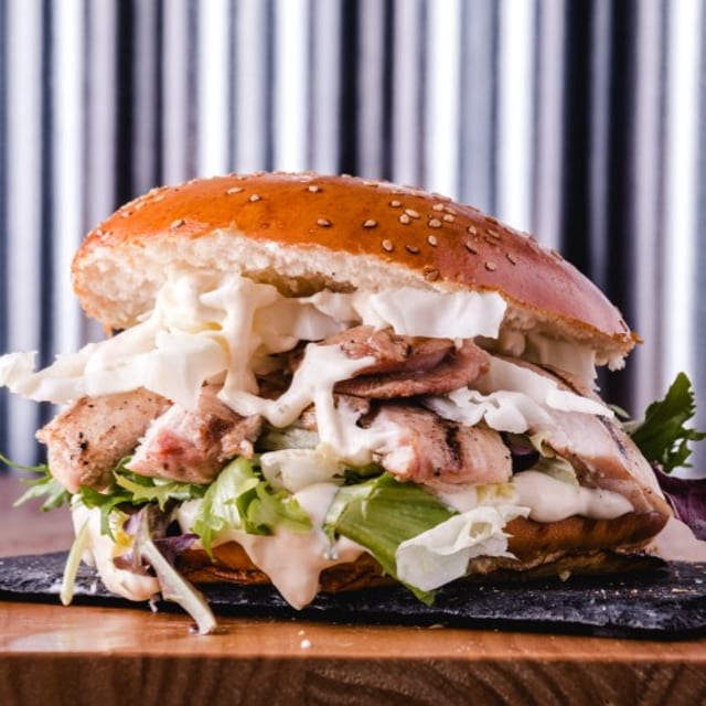 Turkey Burger  Sandwich.