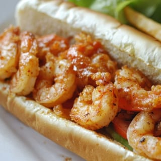Colossal Shrimp Po Boy